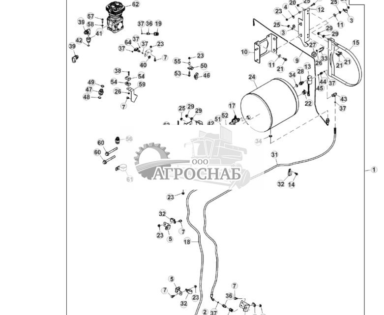 Привод воздушного компрессора, Tier 2 - ST832008 1176.jpg